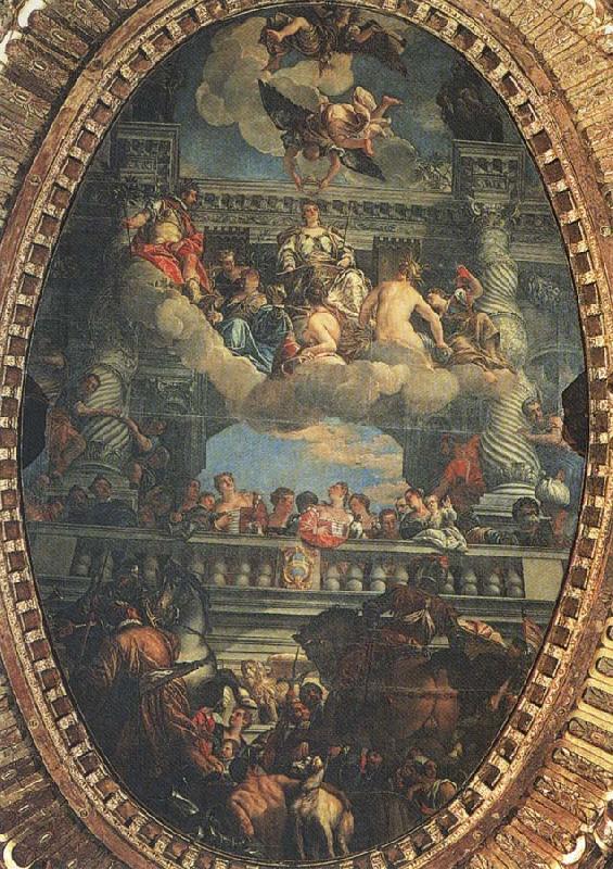 Paolo  Veronese Apotheosis of Vencie